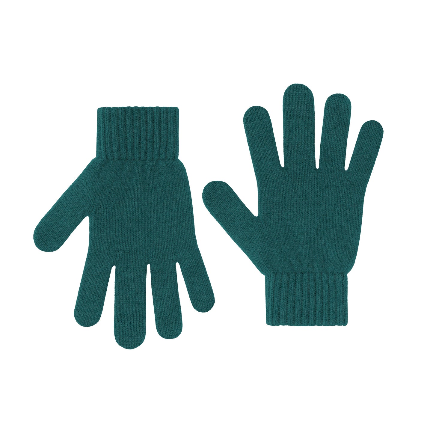Gants en laine mérinos recyclée | vert "merino wool gloves - ocean green"