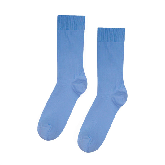 Chaussettes en coton bio | bleu "Sky blue"
