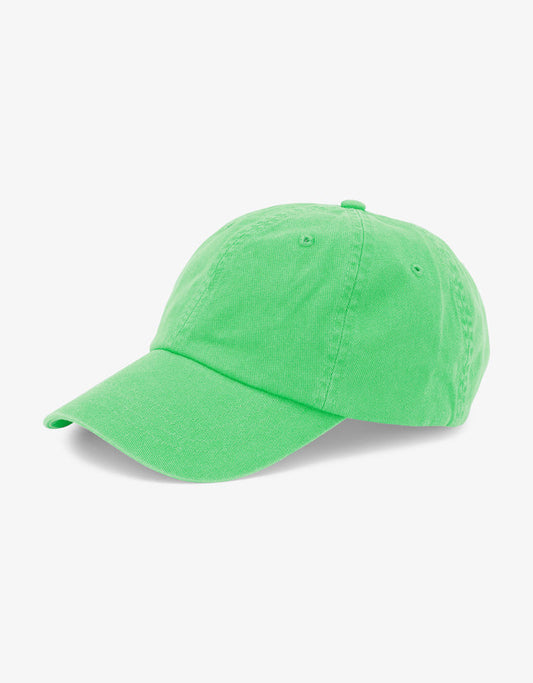 Casquette verte en coton bio - cap spring green