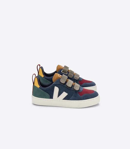 Baskets bébé v-10 suede multico nautico
