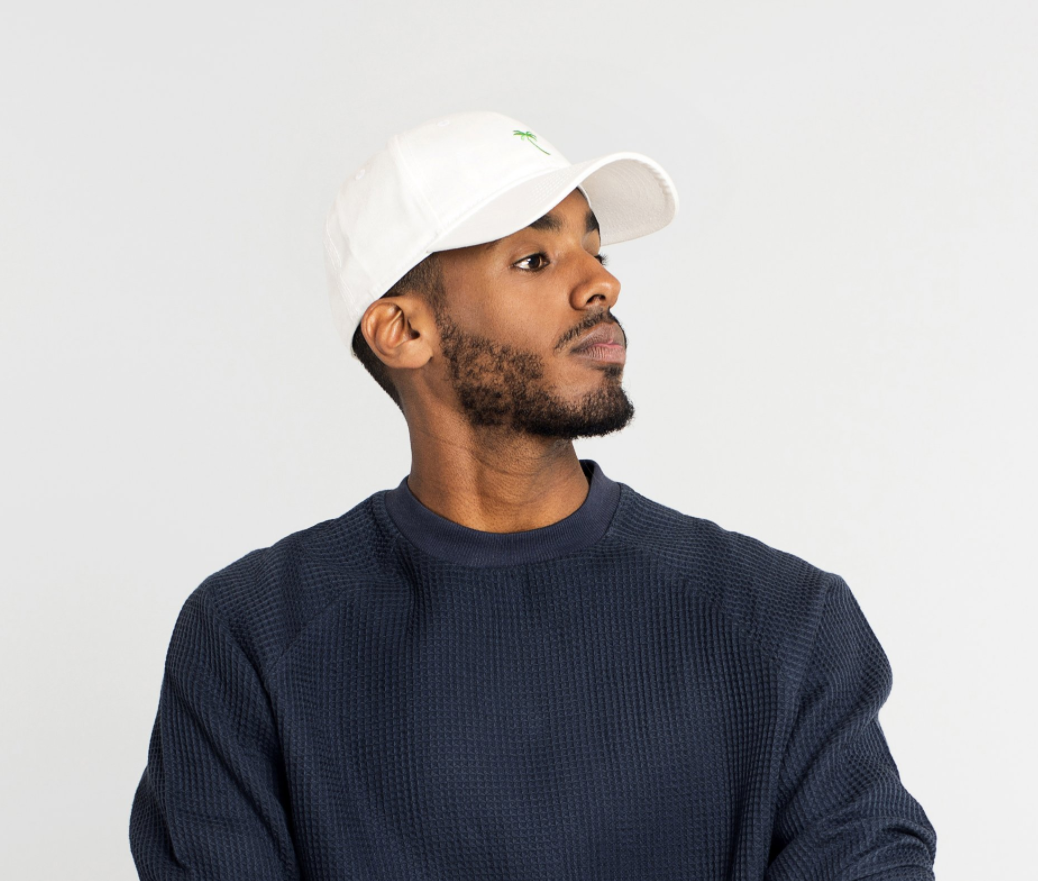 Sweatshirt marine en coton bio