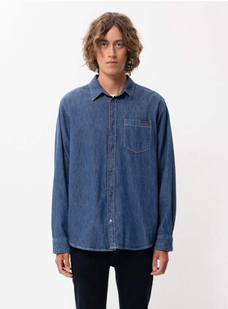 Chemise jean en coton bio - Albert
