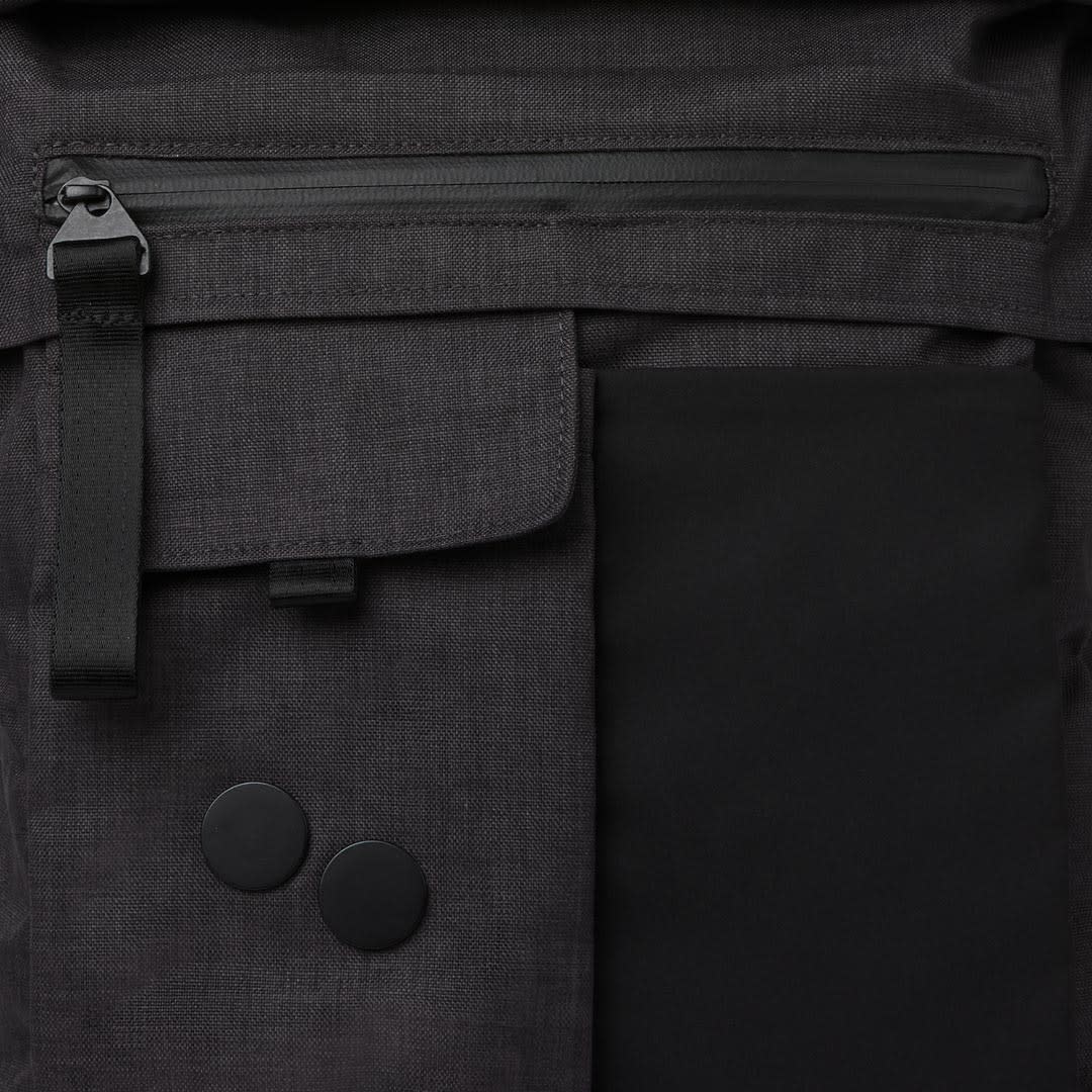 Sac à dos anthracite recyclé - Carrik anthracite melange