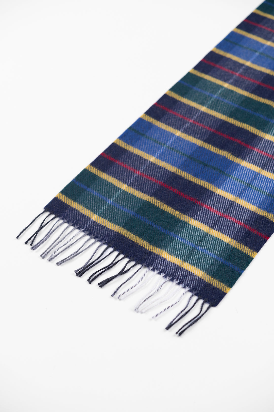 Écharpe en laine mérinos bio | Carreaux "merino wool scarf checked"