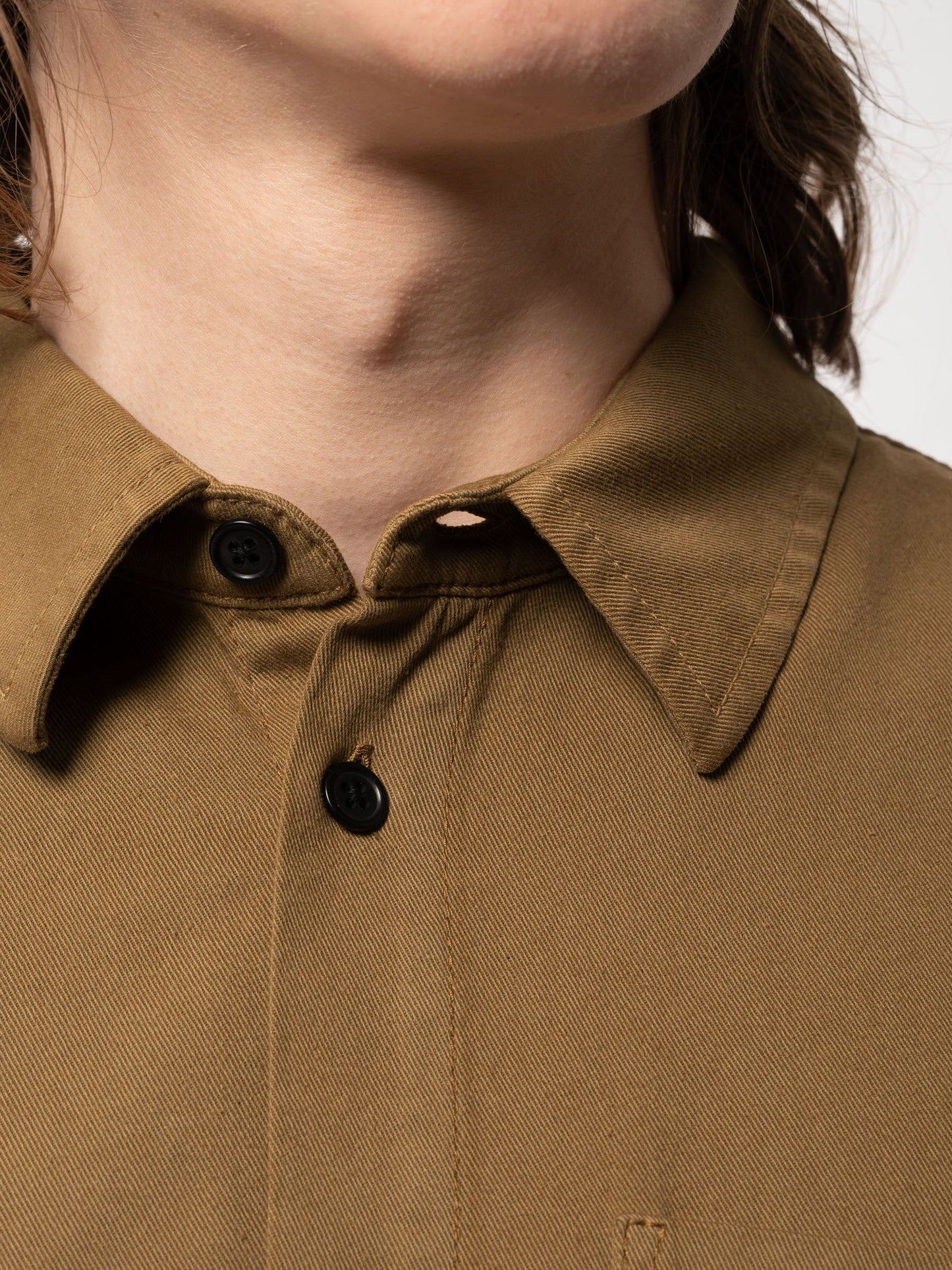 Chemise camel en coton bio - Chet
