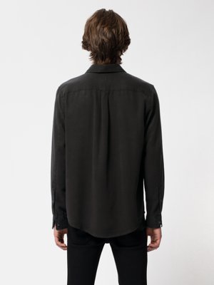 Chemise noire en twill - Chuck Smooth