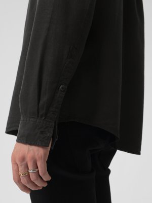 Chemise noire en twill - Chuck Smooth