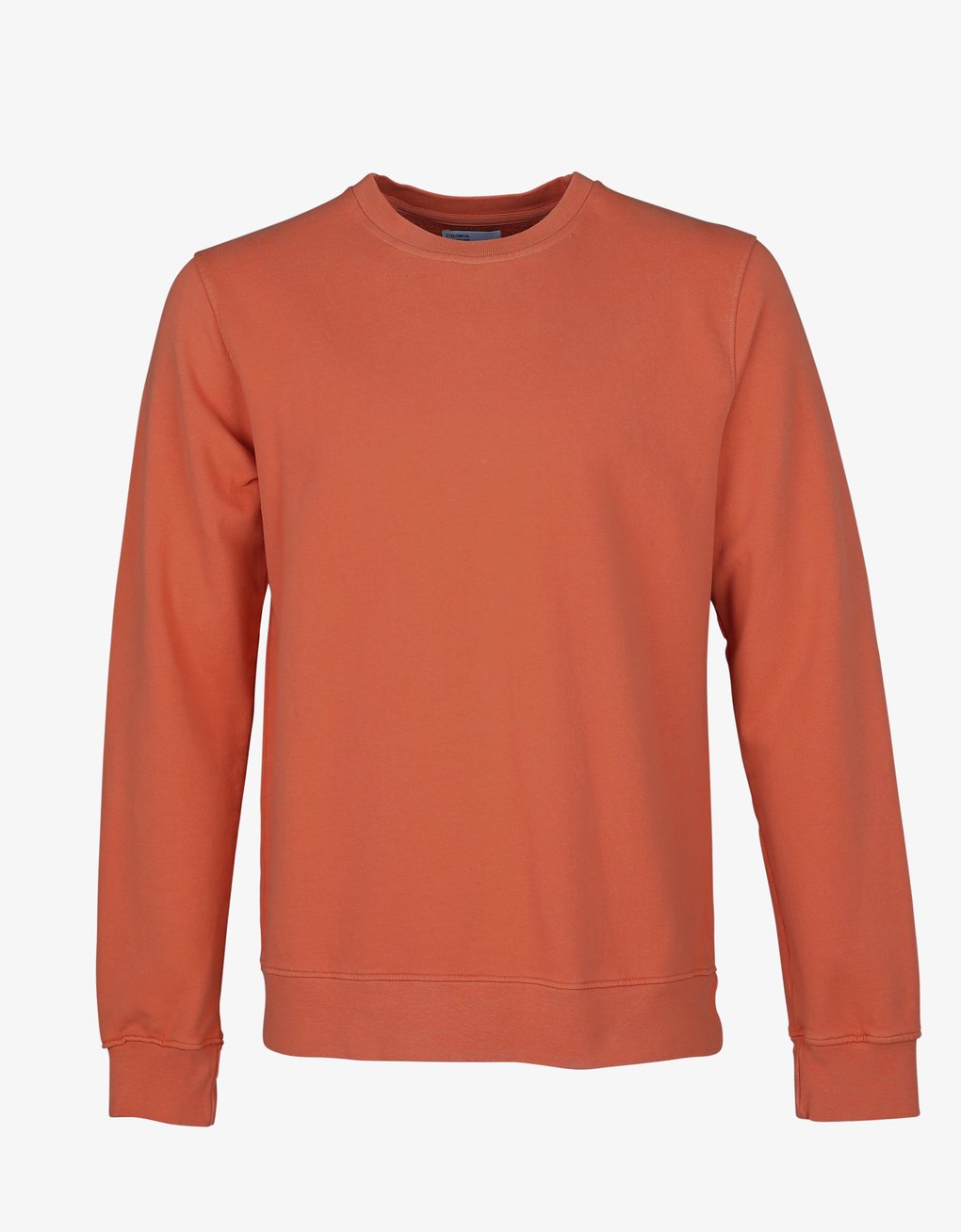 Sweat en coton bio | rouille "Dark amber"