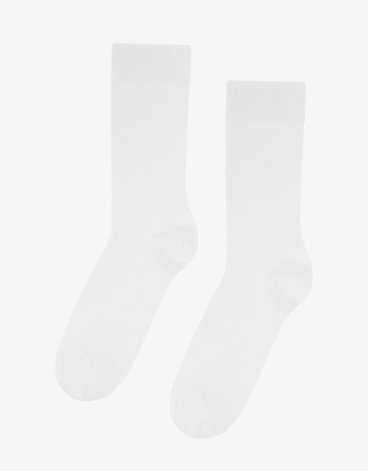 Chaussettes en coton bio | blanc "Optical White"