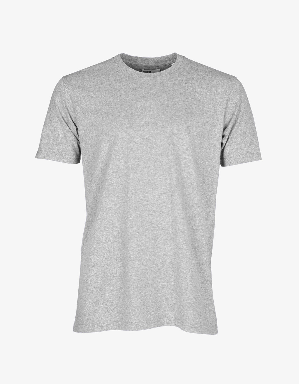 T-shirt manches courtes en coton bio | gris "Heather grey"