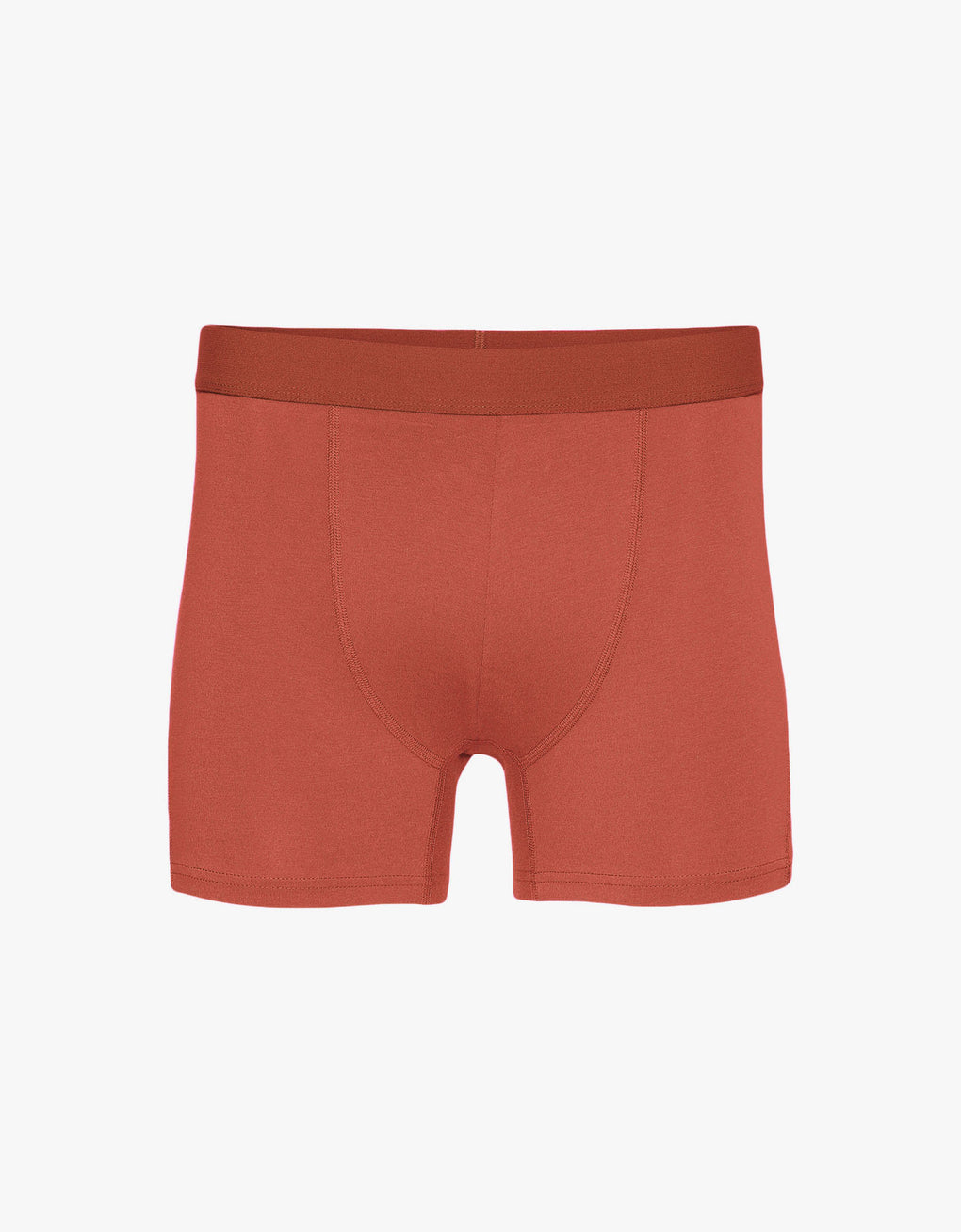 Boxer en coton bio | rouille "dark amber"