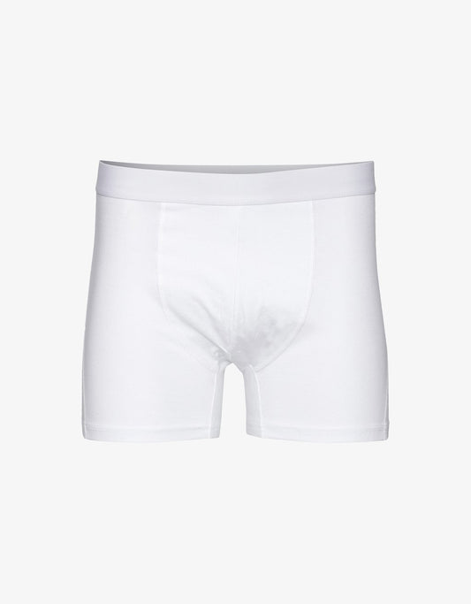 Boxer uni en coton bio | blanc "optical white"
