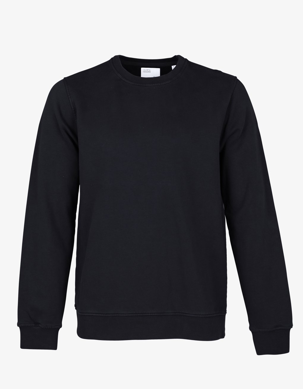 Sweat en coton bio | noir "Deep black"
