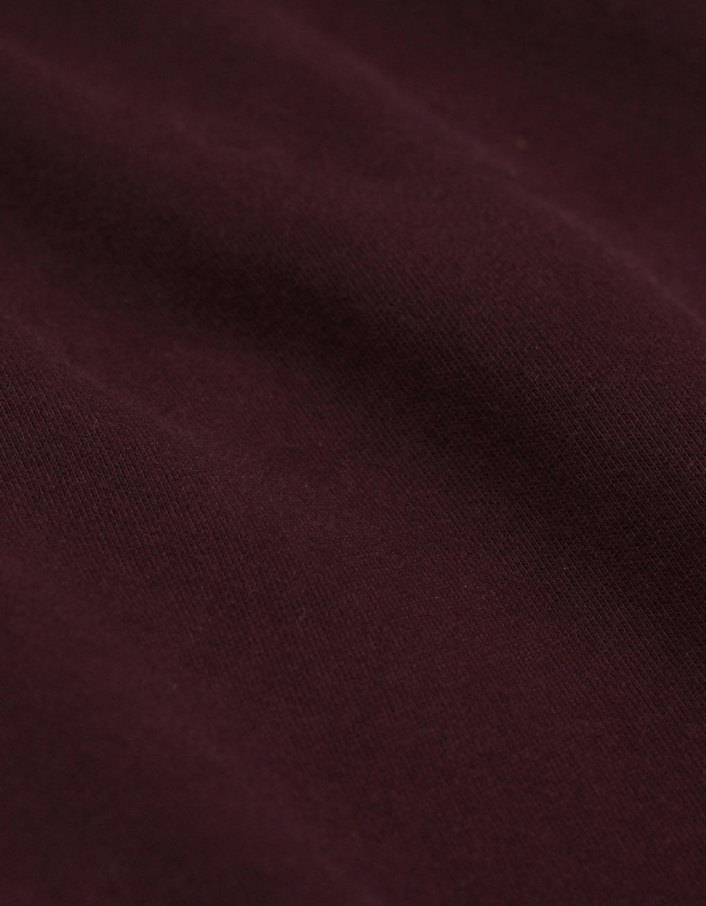 Sweat en coton bio | bordeaux "oxblood red"