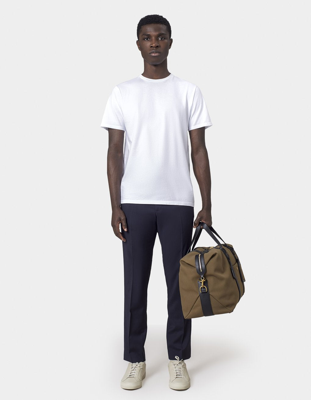 T-shirt en coton bio | blanc "optical white"