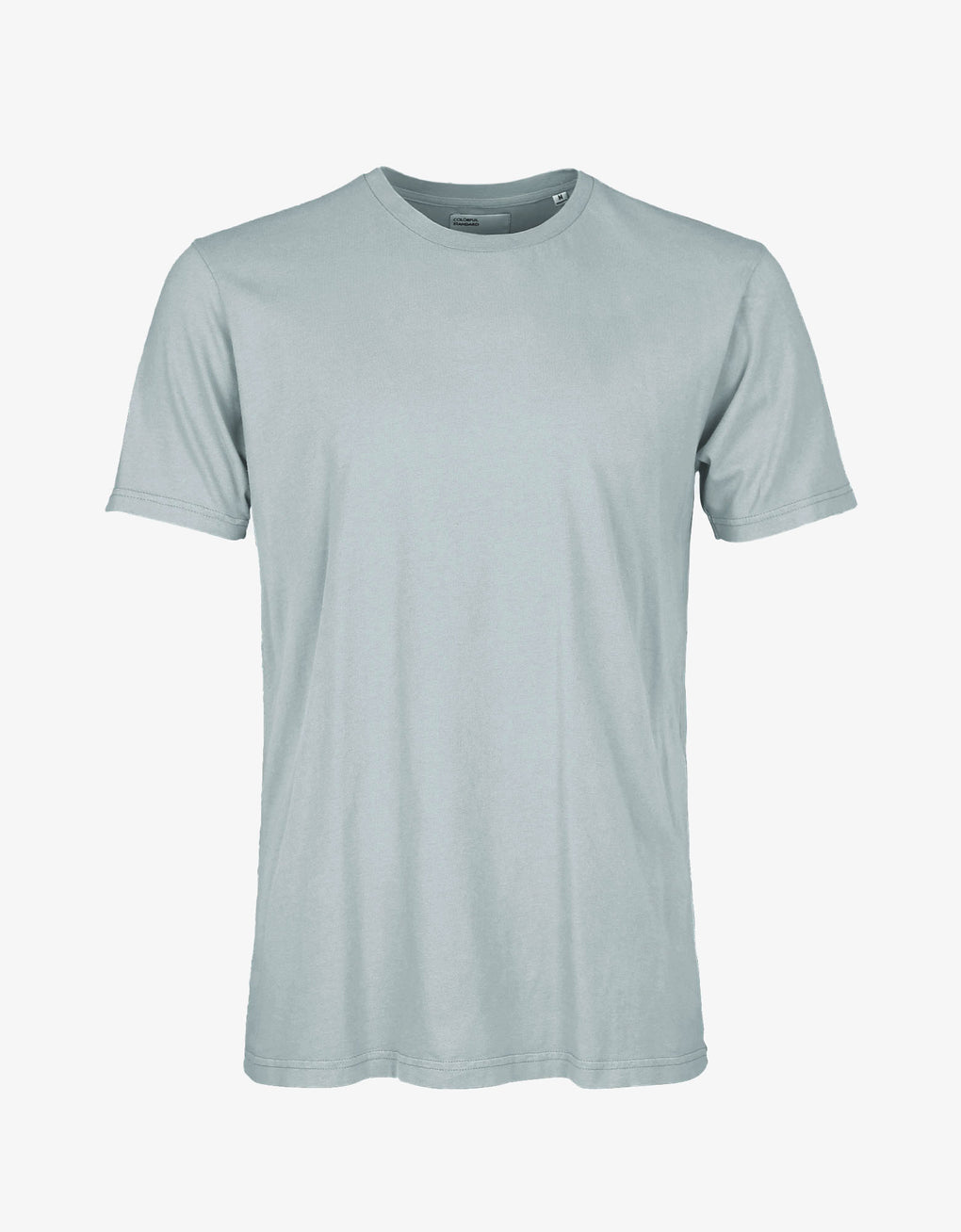T-shirt manches courtes en coton bio | gris "cloudy grey"