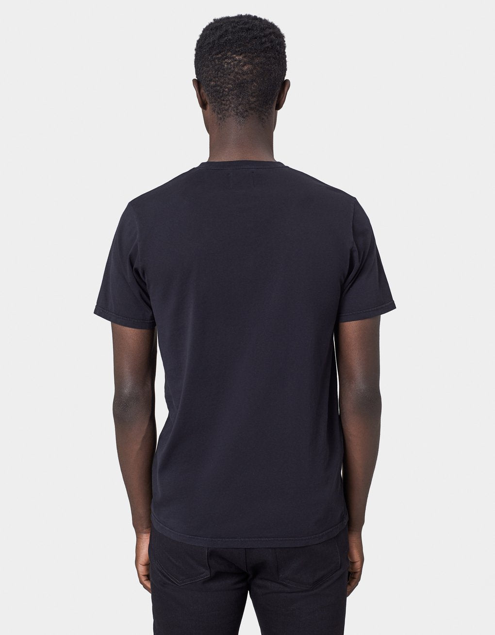 T-shirt manches courtes en coton bio | noir "deep black"