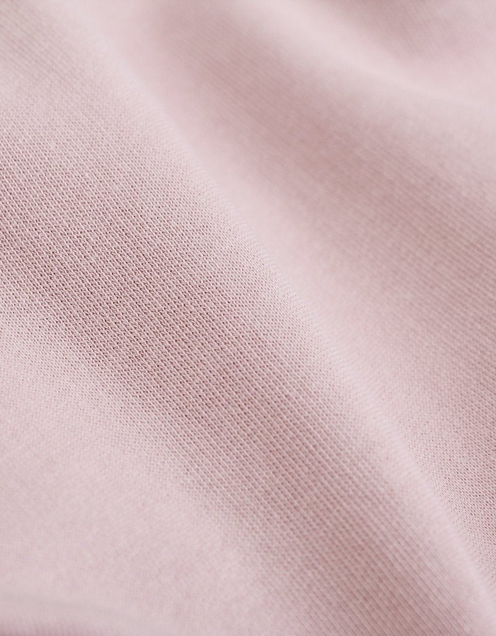 T-shirt rose pâle en coton bio - faded pink