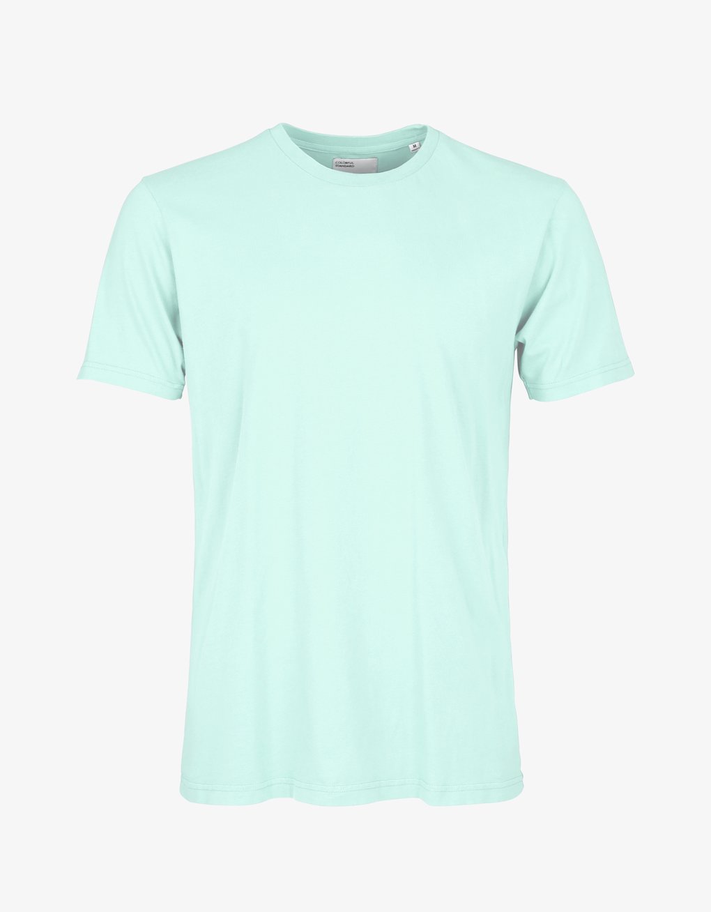 T-shirt vert d'eau en coton bio - Light aqua