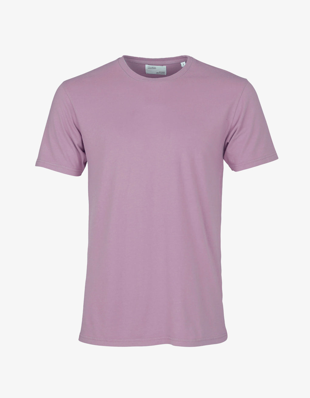 T-shirt violet en coton bio - pearly purple