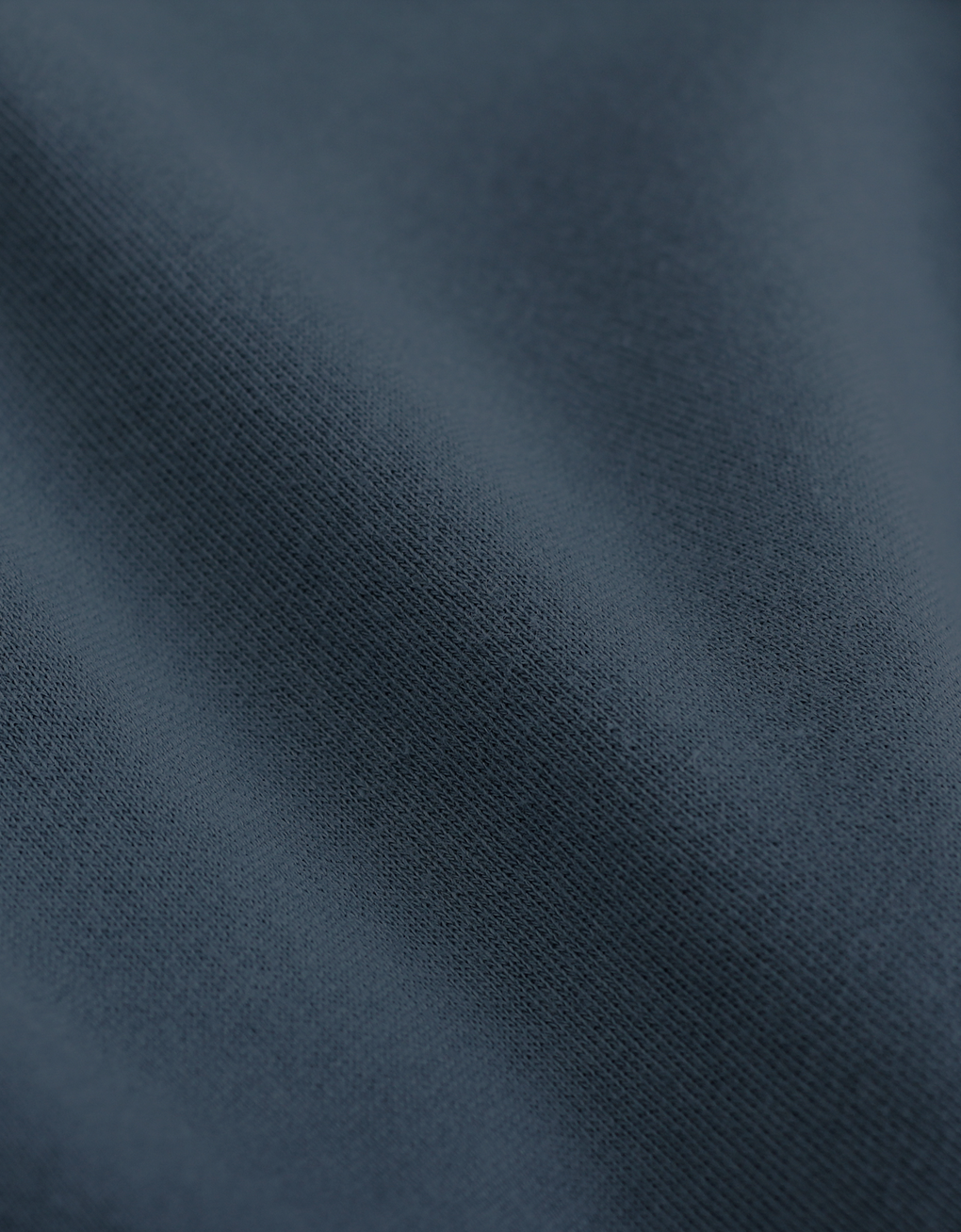 T-shirt en coton bio | bleu "petrol blue"