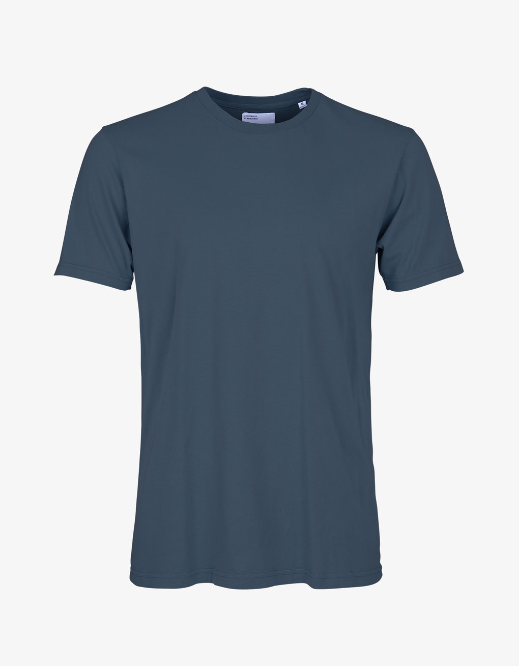 T-shirt en coton bio | bleu "petrol blue"