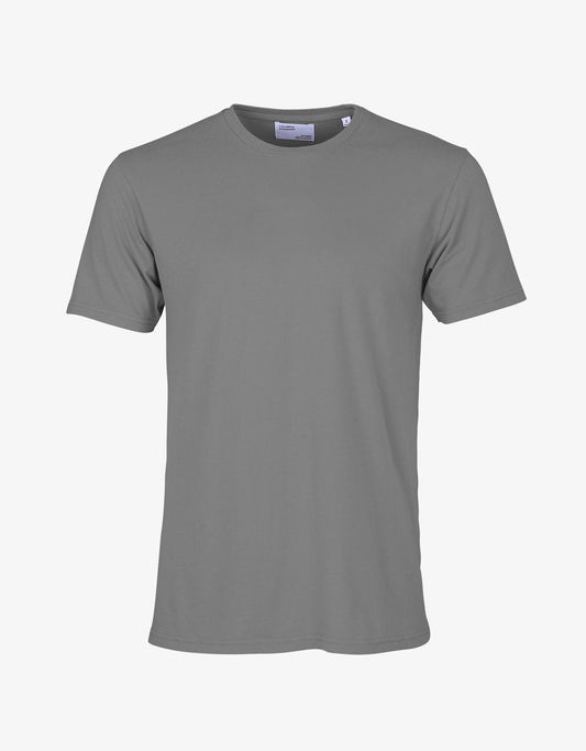 T-shirt gris foncé en coton bio - Storm Grey