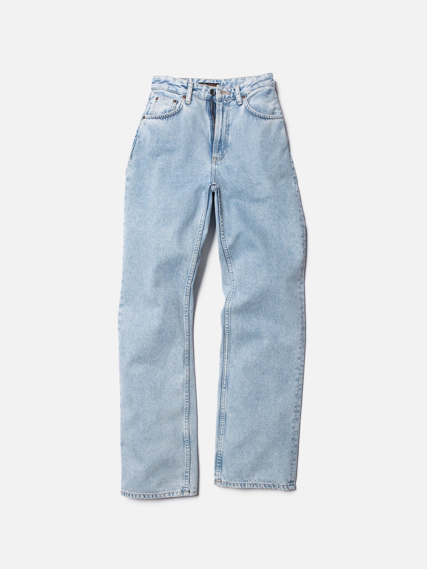 Jean ample bleu clair en coton bio - clean eileen sunny blue