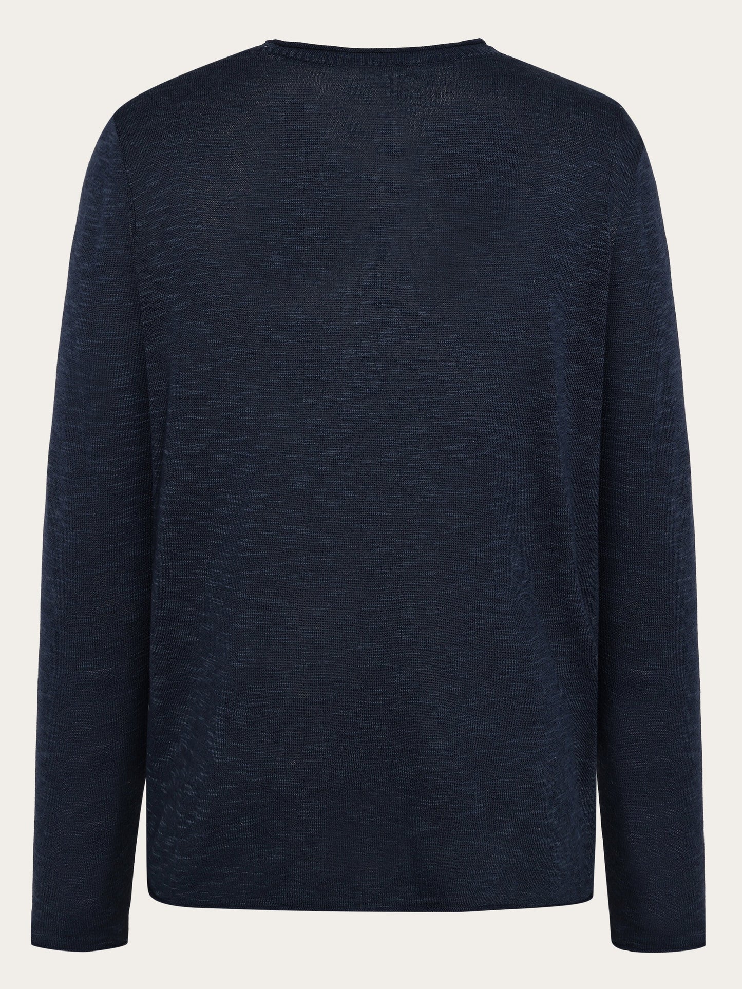 Crew neck knit tencel™ - ocs - 1001 total eclipse