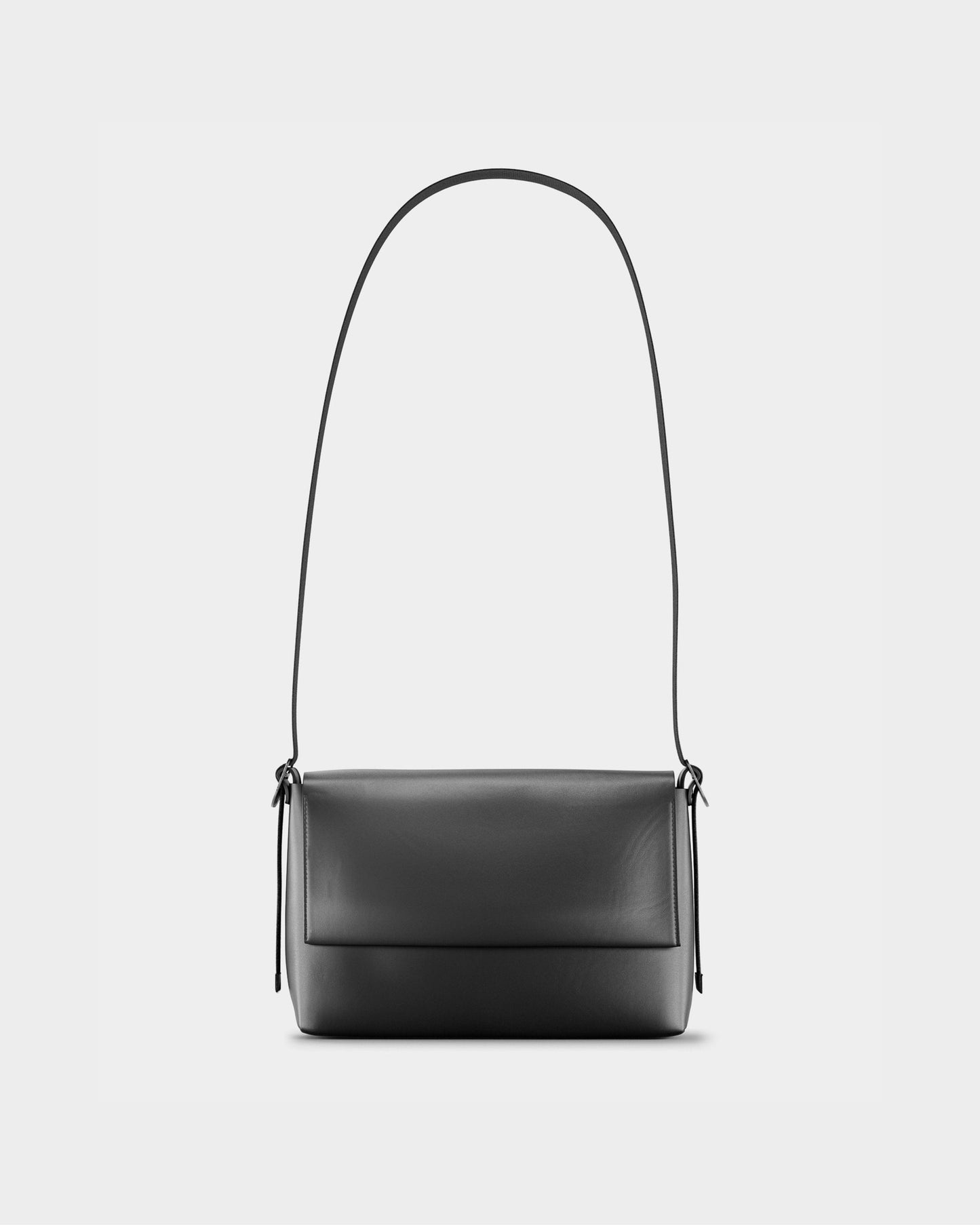 Sac bandoulière noir en matières recyclées - crossbody bag black
