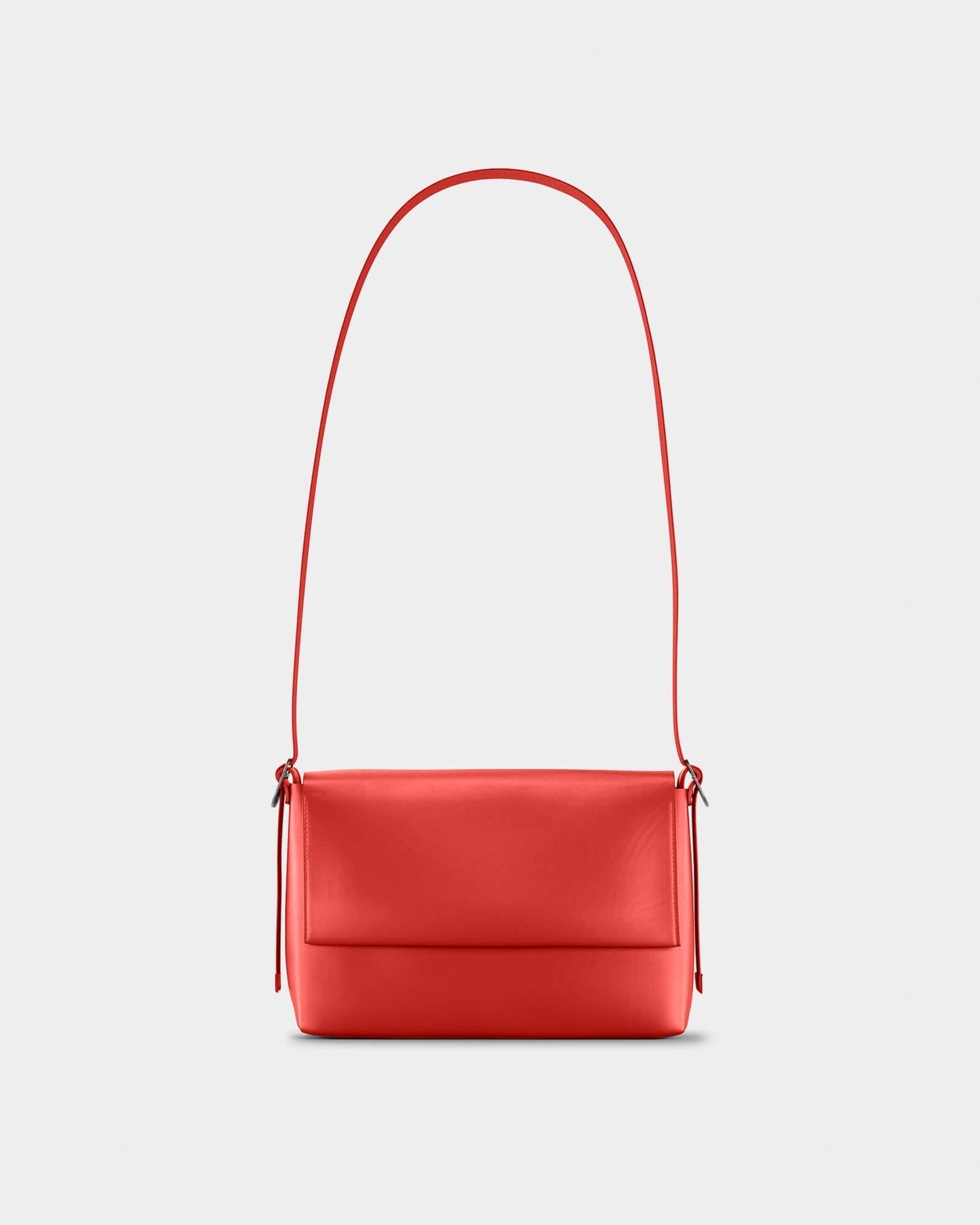 Sac bandoulière rouge en matières recyclées - crossbody bag red