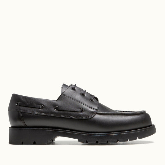 Derbies made in France en cuir certifié | Noir "donato noir"