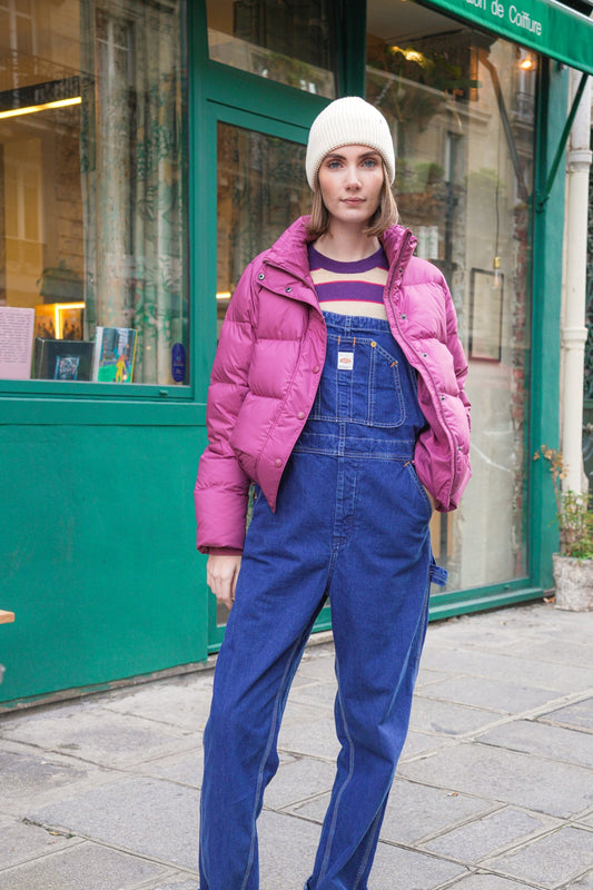 Doudoune en recyclé | mauve "w's silent down jkt mystery mauve"