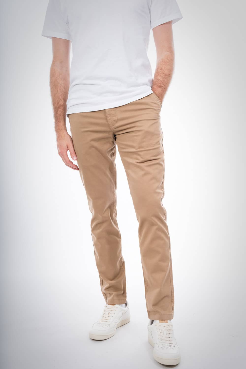 Chino camel en coton bio - Joe Tuffet