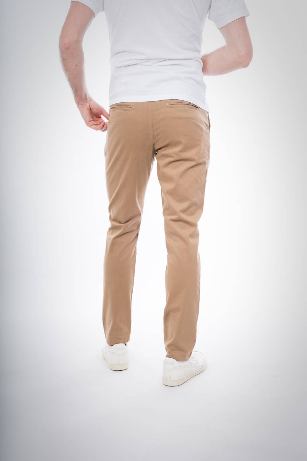 Chino camel en coton bio - Joe Tuffet
