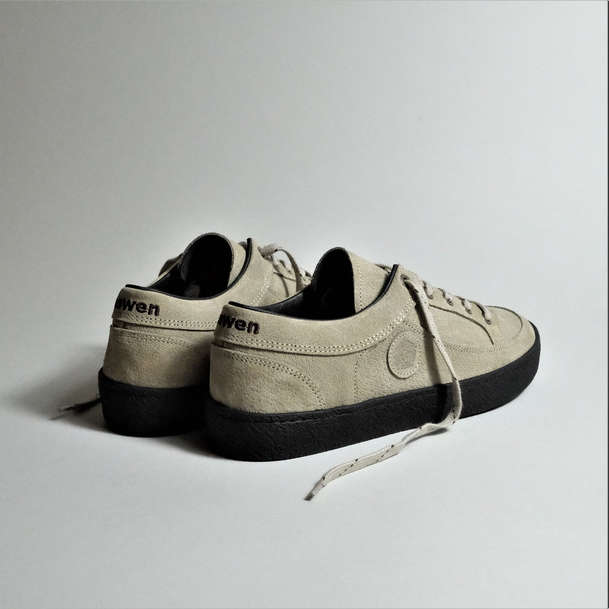 Basket en daim naturel certifié | beige "eleven - sandstone"
