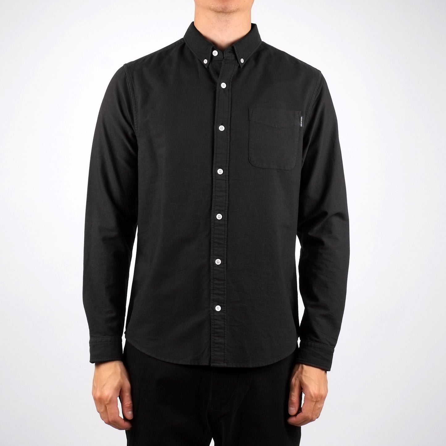 Chemise noire en coton bio