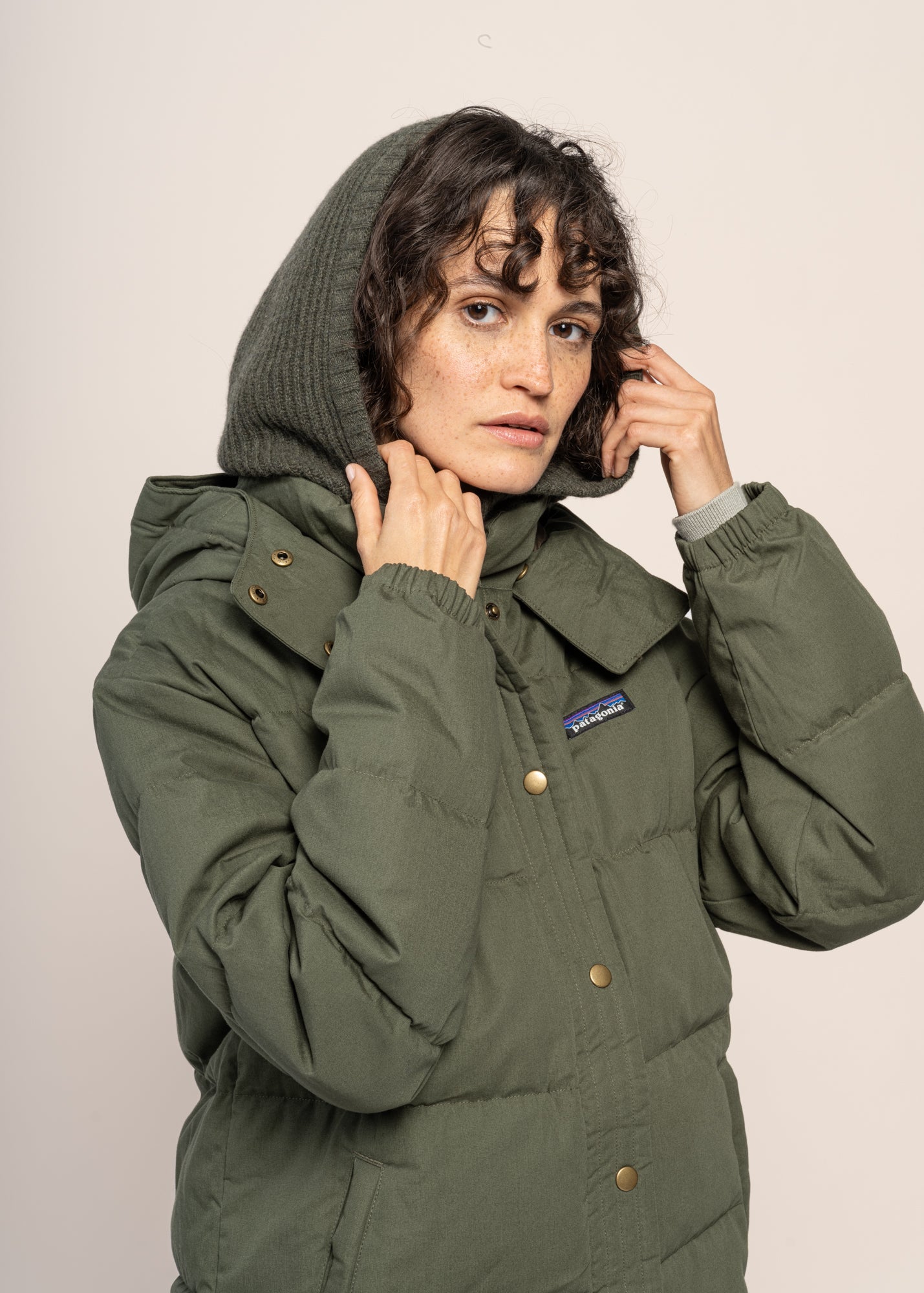 Doudoune en coton bio | vert "w's cotton down parka torrey pine green"