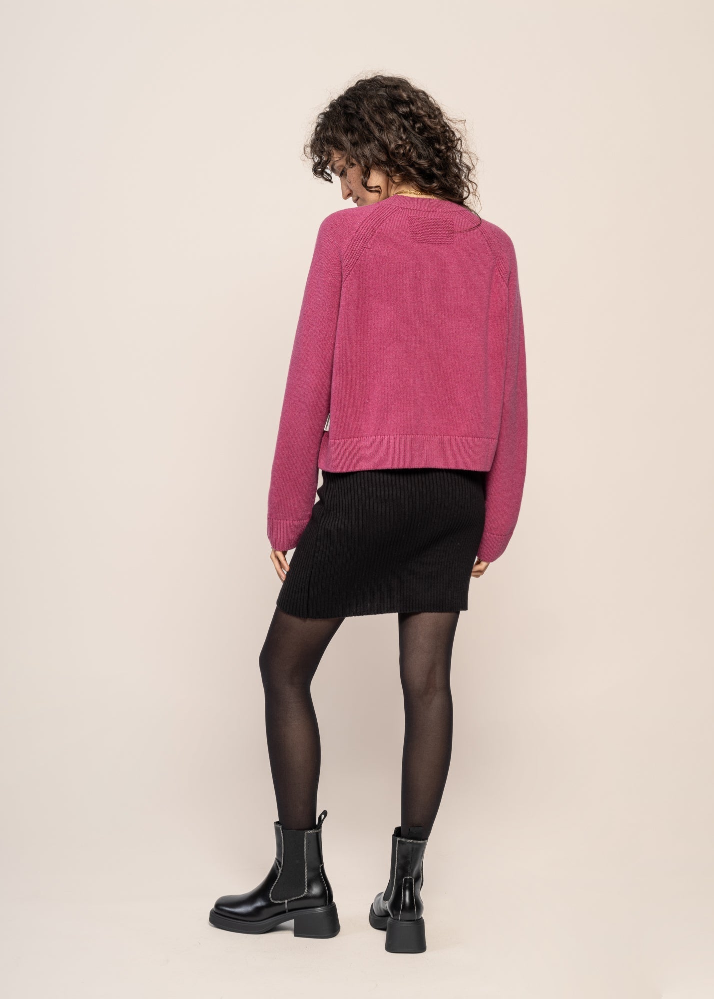 Jupea en coton bio | noir "lokka black"
