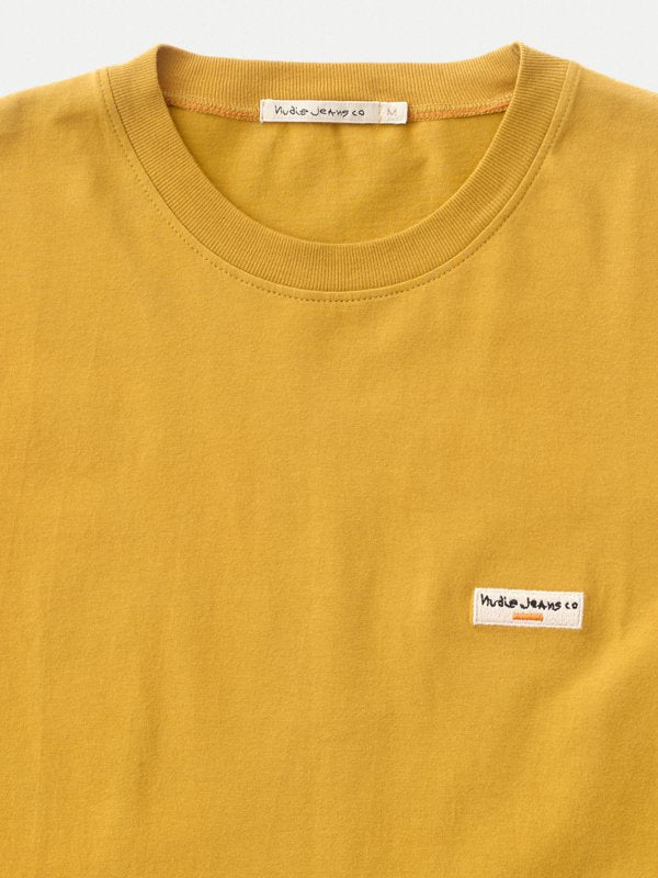 T-shirt jaune en coton bio - Daniel