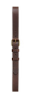 Ceinture marron en cuir tannage végétal - Dwayne