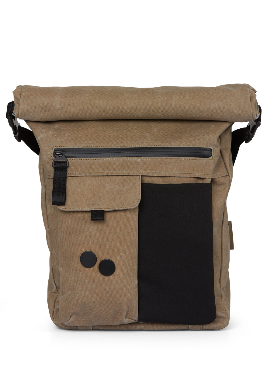 Sac à dos waxé marron recyclé - Carrik