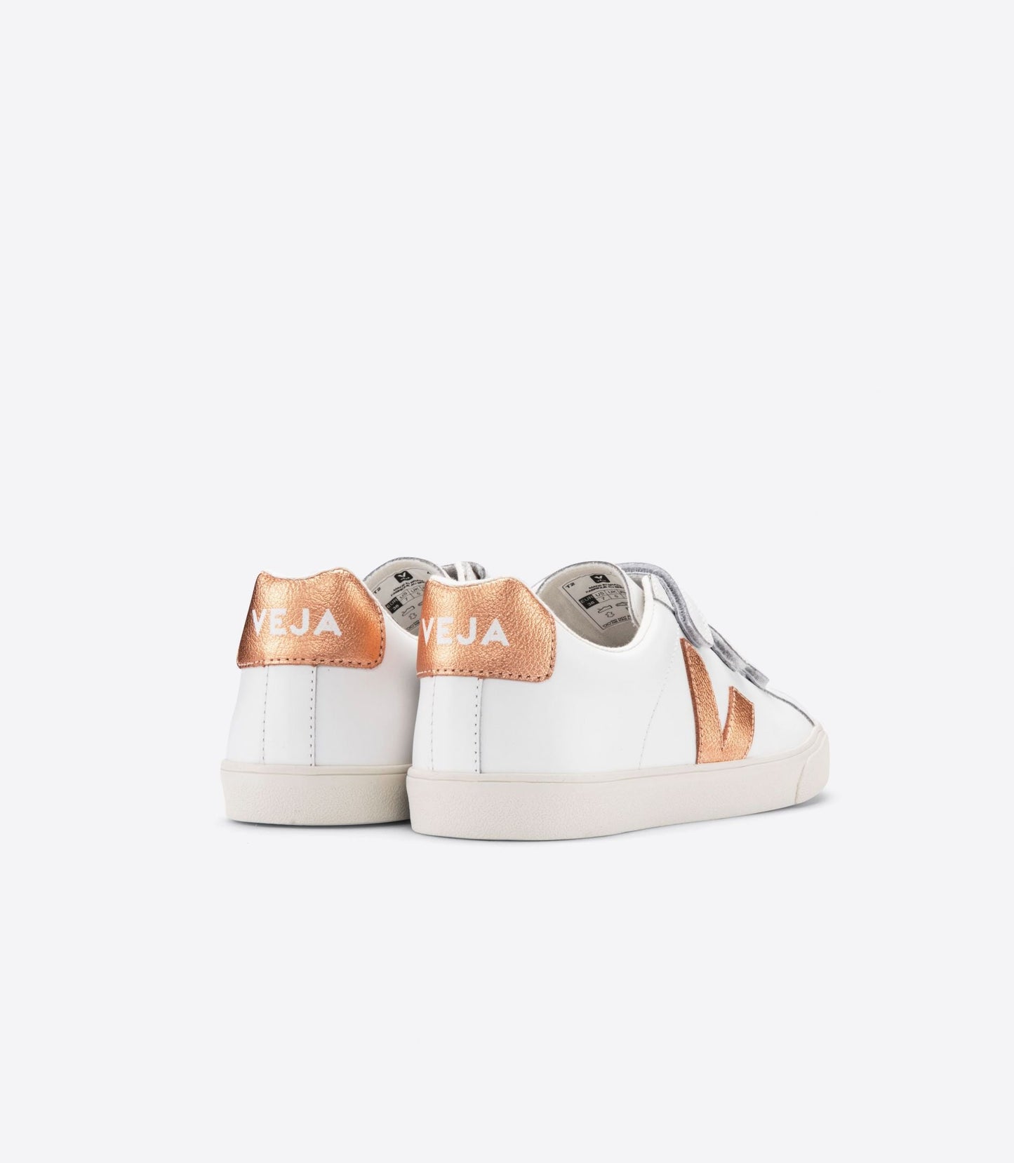 Baskets 3-lock logo leather extra white venus