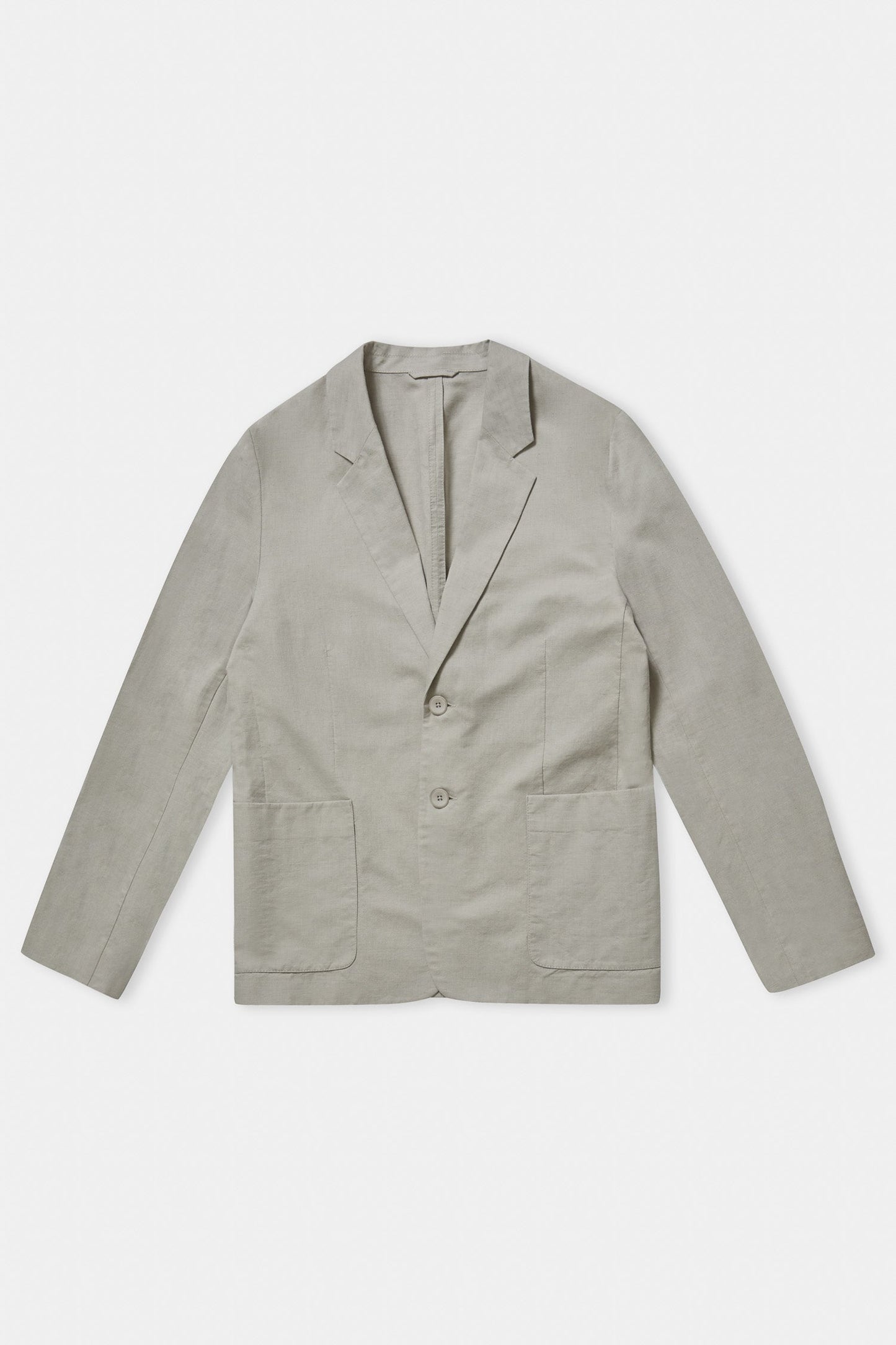 Blazer en coton bio et lin | Lin naturel "enver reed linen"