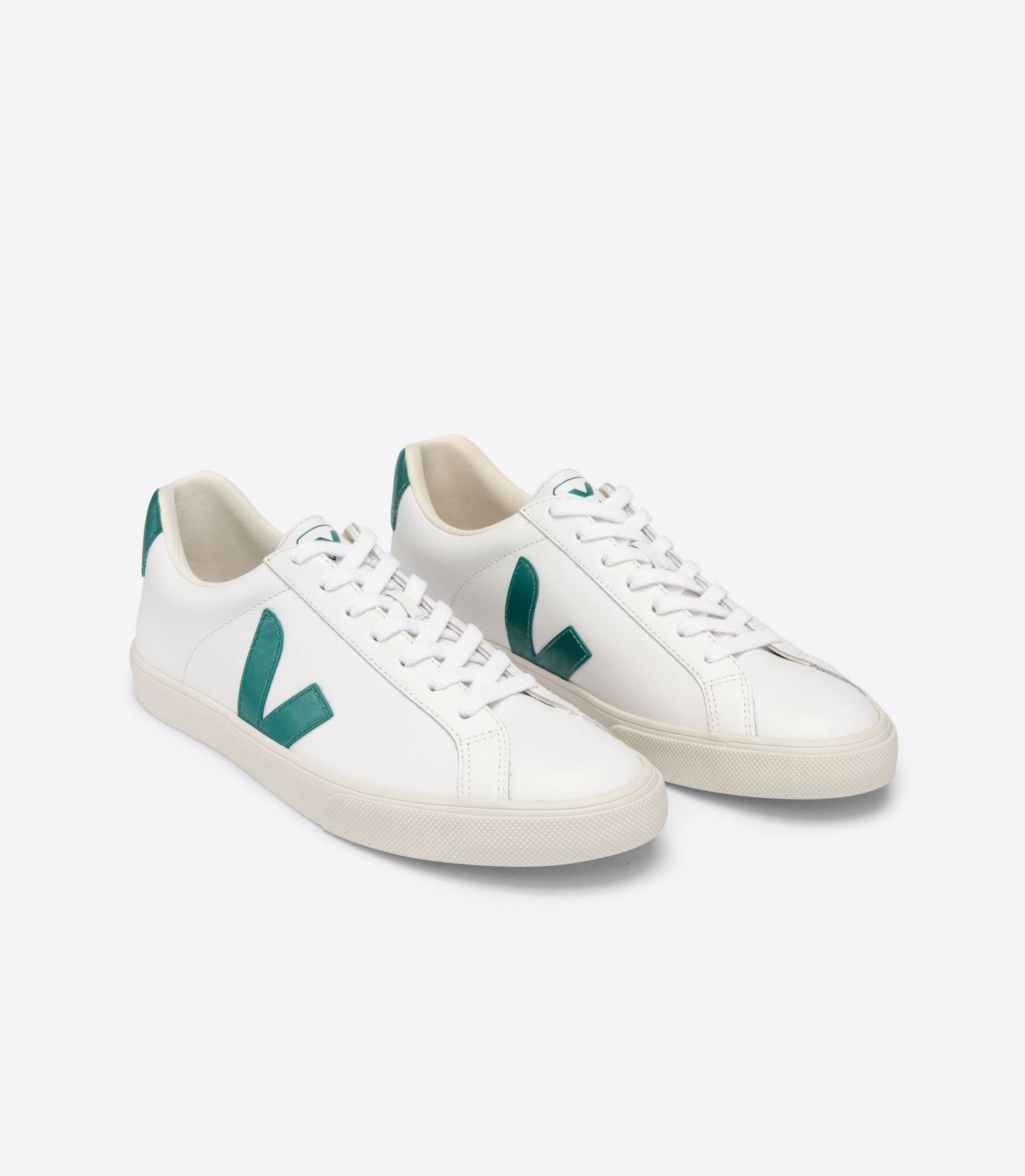 Baskets esplar leather extra-white brittany