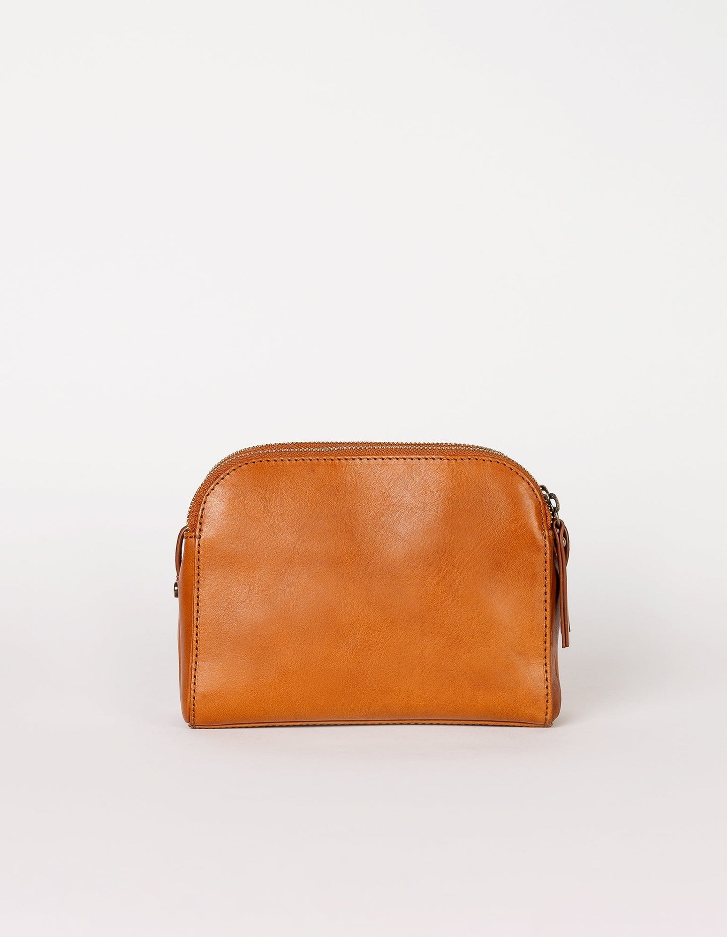 Sac à main bandoulière en cuir certifié | Marron "emily leather strap cognac stromboli"