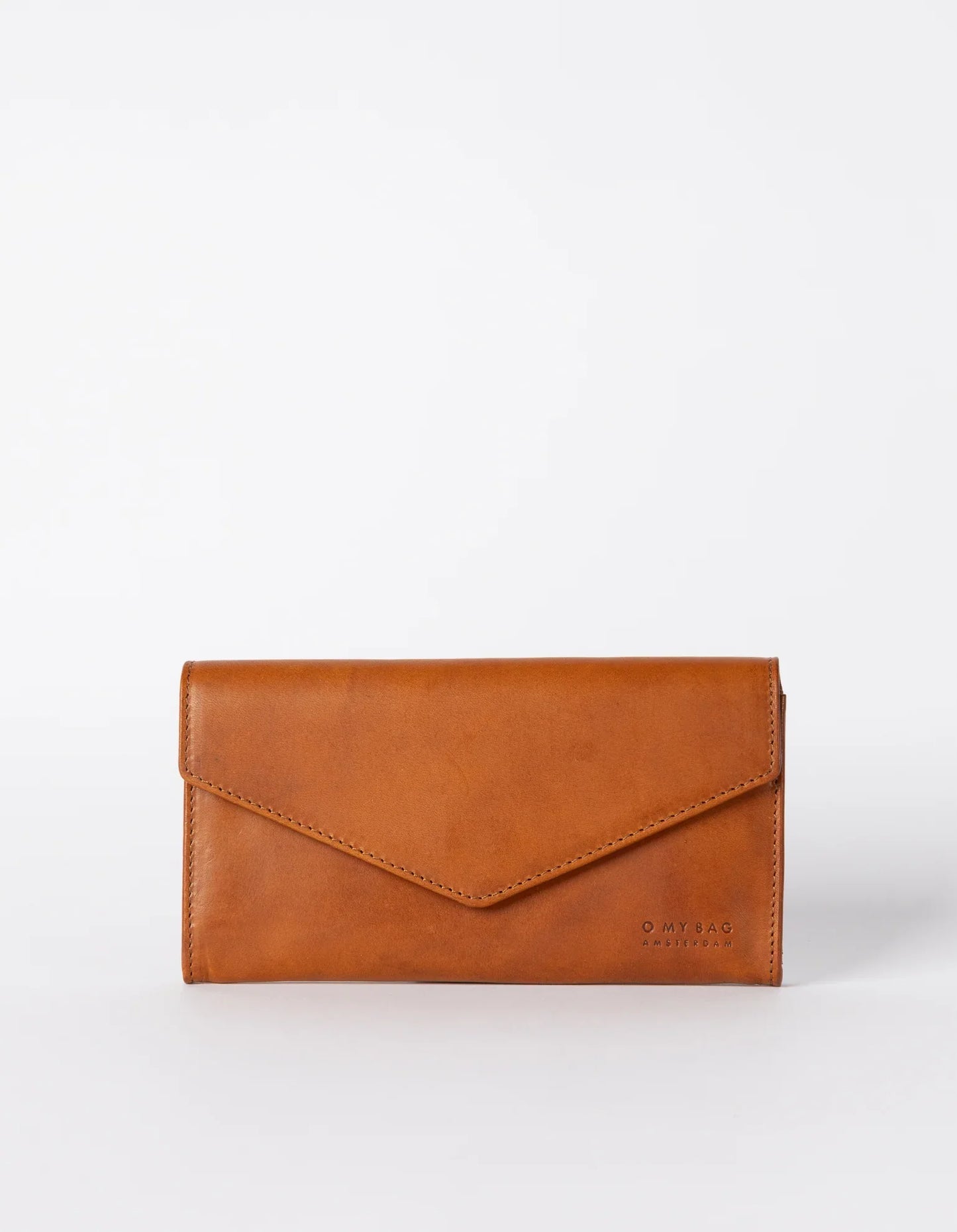 Portefeuille en cuir certifié | Marron "pixie's pouch cognac classic leather"