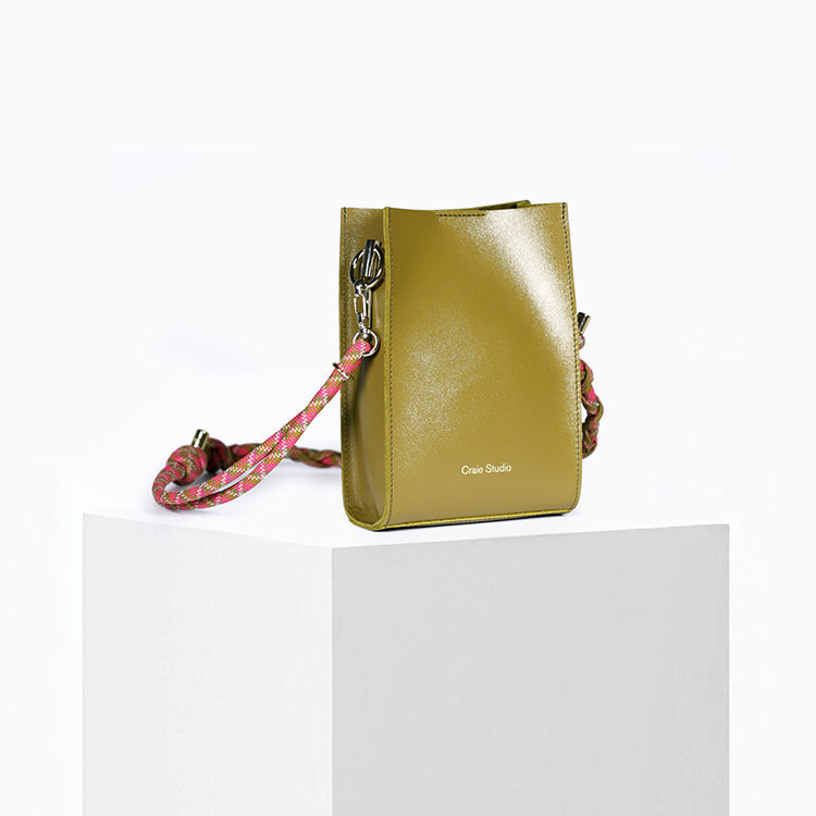 Sac à bandoulière | vert "essence - kiwi"