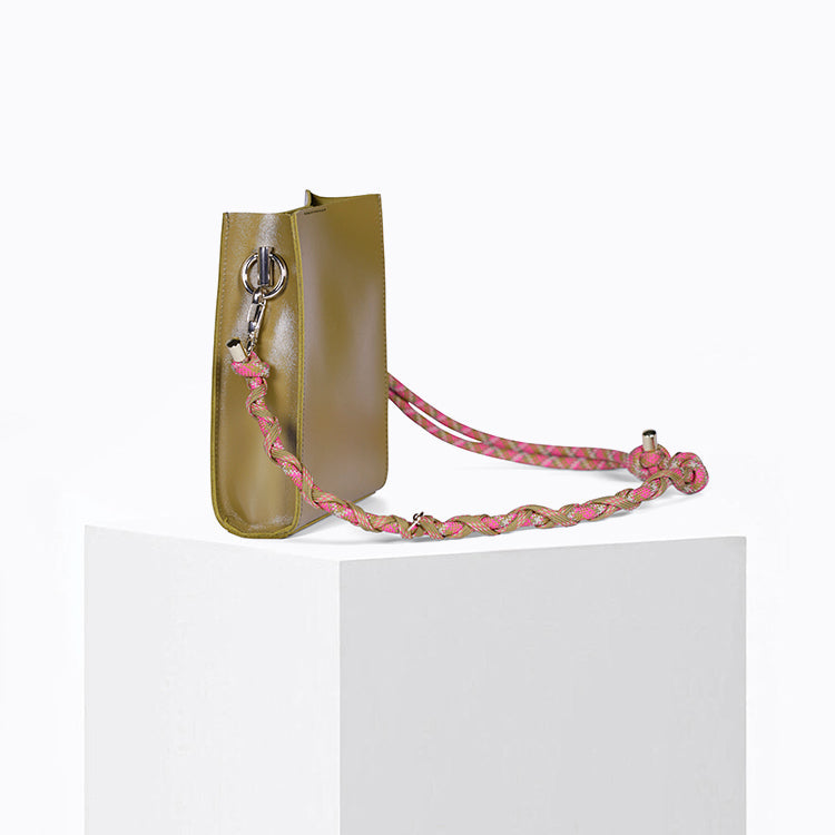 Sac à bandoulière | vert "essence - kiwi"
