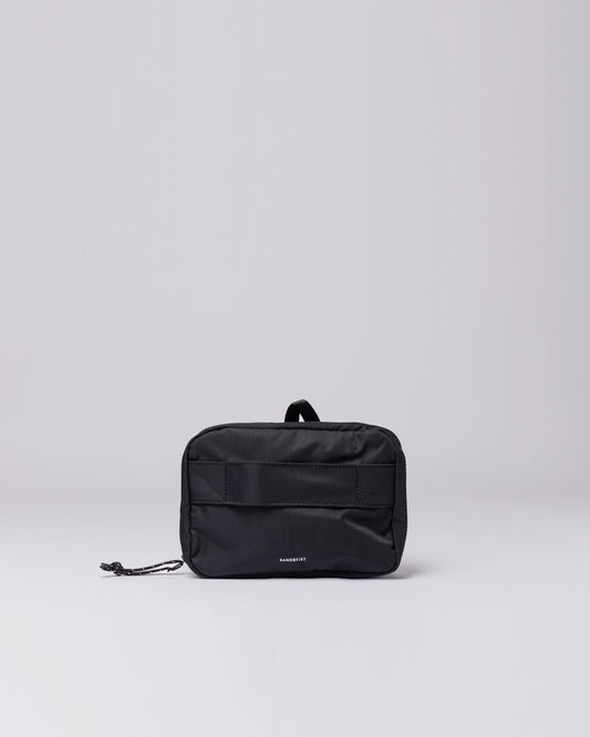Trousse de toilette en nylon recyclé | noir "everyday washbag black"